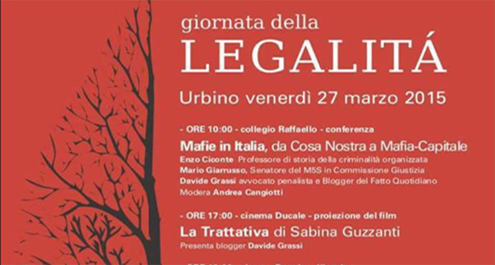 Urbino contro le Mafie