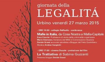 Urbino contro le Mafie